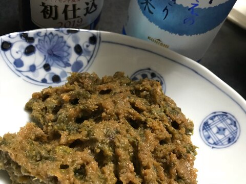 ご飯に！酒の肴に！ほろ苦ふきみそ